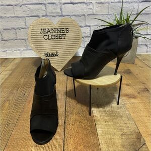 L.A.M.B Deedra Black on Black Booties